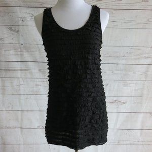 Free People Ruffle Tiered Sleeveless Top Blouse - Size tag missing